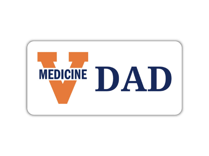 UVA School of Medicine Dad and Mom Decals and Magnets Image 3