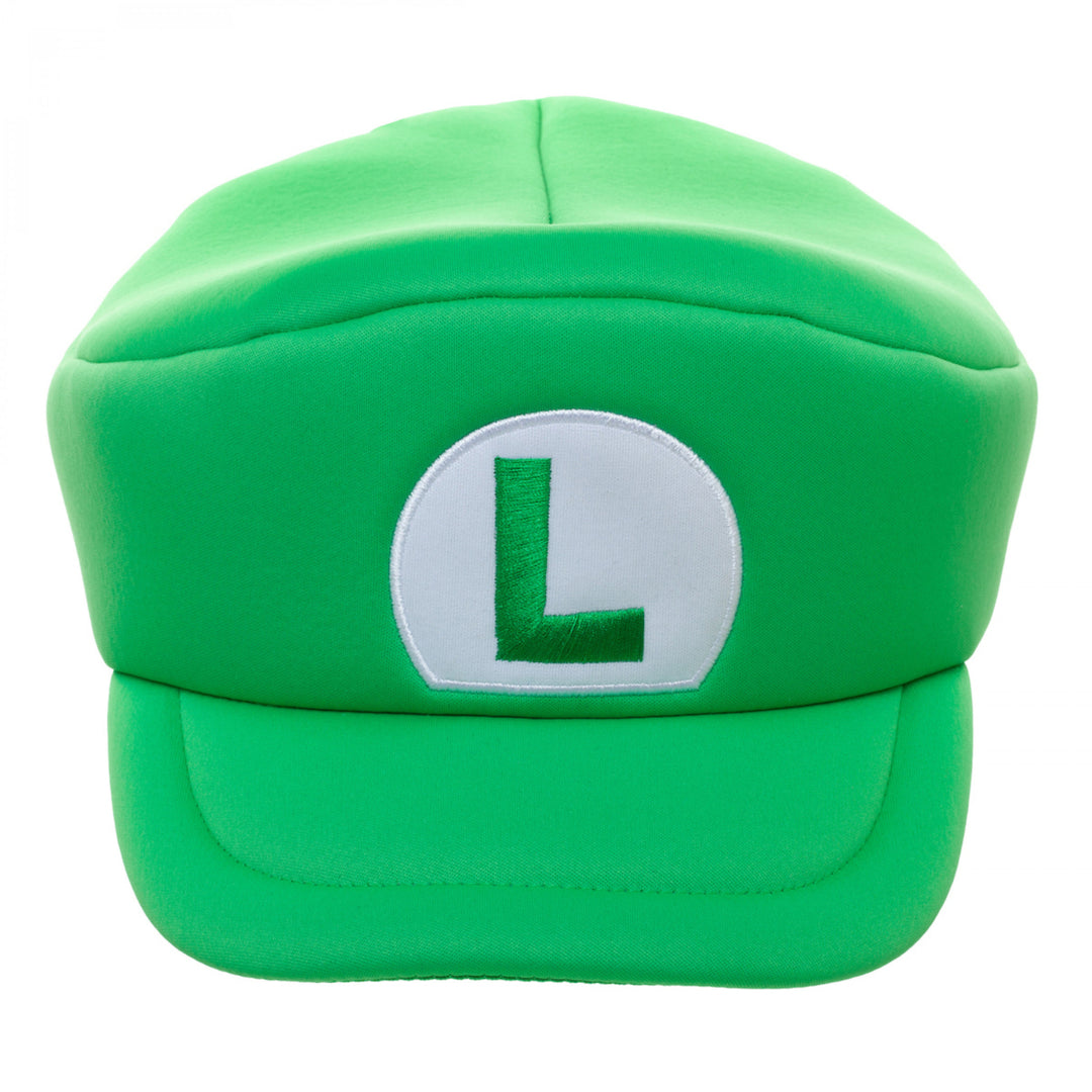 Super Mario Bros. Luigi Embroidered Cosplay Hat Image 3