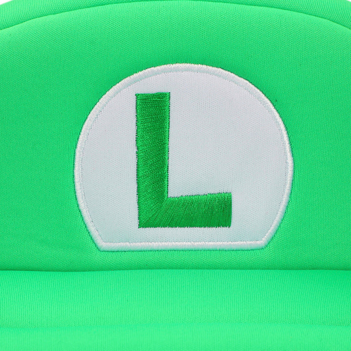 Super Mario Bros. Luigi Embroidered Cosplay Hat Image 6