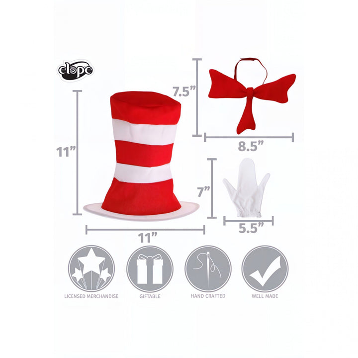 Dr. Seuss The Cat in the Hat Accessory Kit for Kids Image 2
