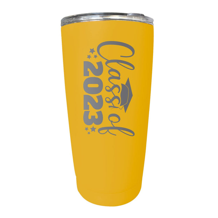 Class of 2023 Graduation 16 oz Engraved Stainless Steel Insulated Tumbler Colors Image 11