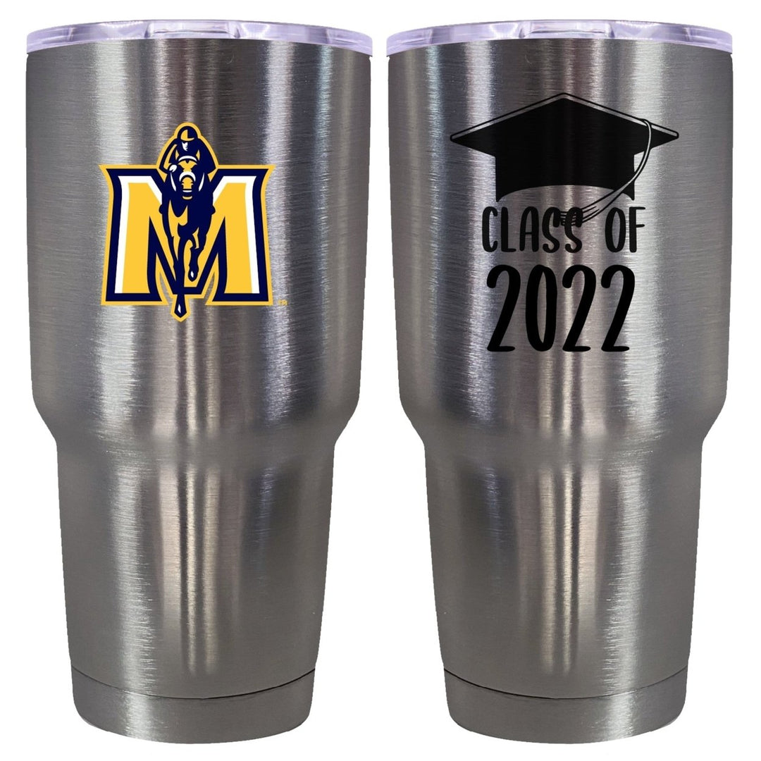 Murray State Uniersity Graduation Insulated Stainless Steel Tumbler Image 1