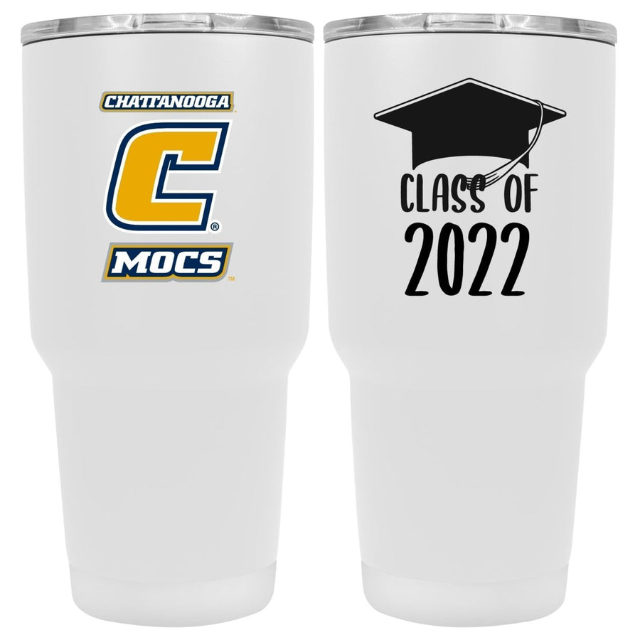 University of Tennessee at Chattanooga Graduation Insulated Stainless Steel Tumbler White Image 1