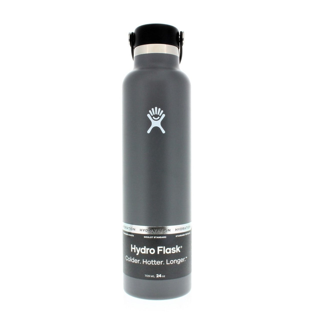 Hydro Flask 24oz Standard Mouth Water Bottle Stainless Steel Flex Cap Insulated Image 2