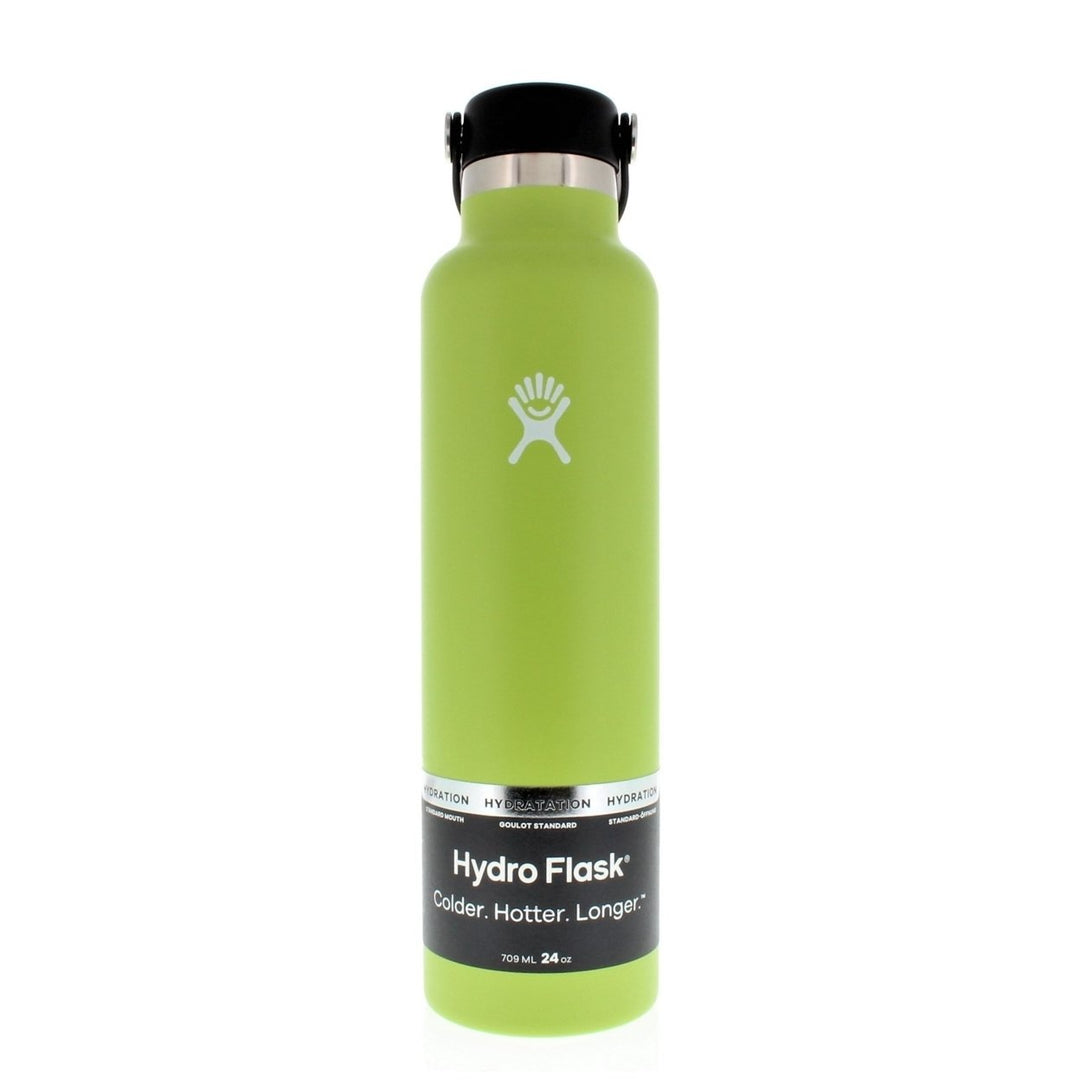 Hydro Flask 24oz Standard Mouth Water Bottle Stainless Steel Flex Cap Insulated Image 3