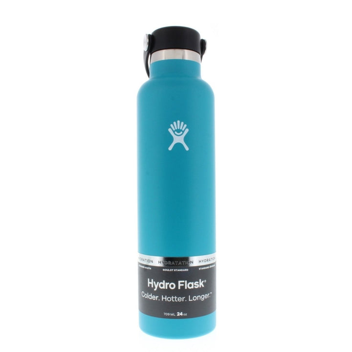 Hydro Flask 24oz Standard Mouth Water Bottle Stainless Steel Flex Cap Insulated Image 4