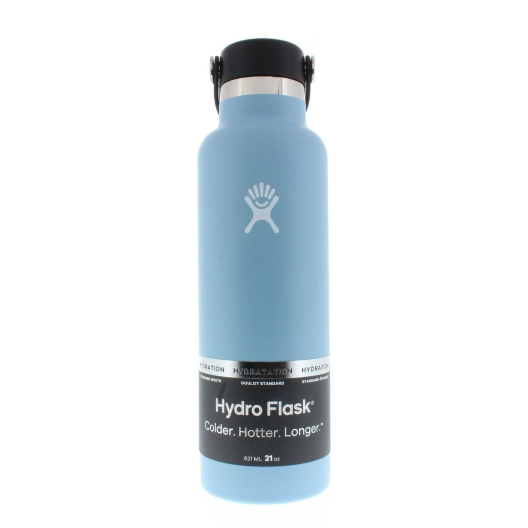 Hydro Flask 21oz Standard Mouth Water Bottle Stainless Steel Insulated Flex Cap Image 2