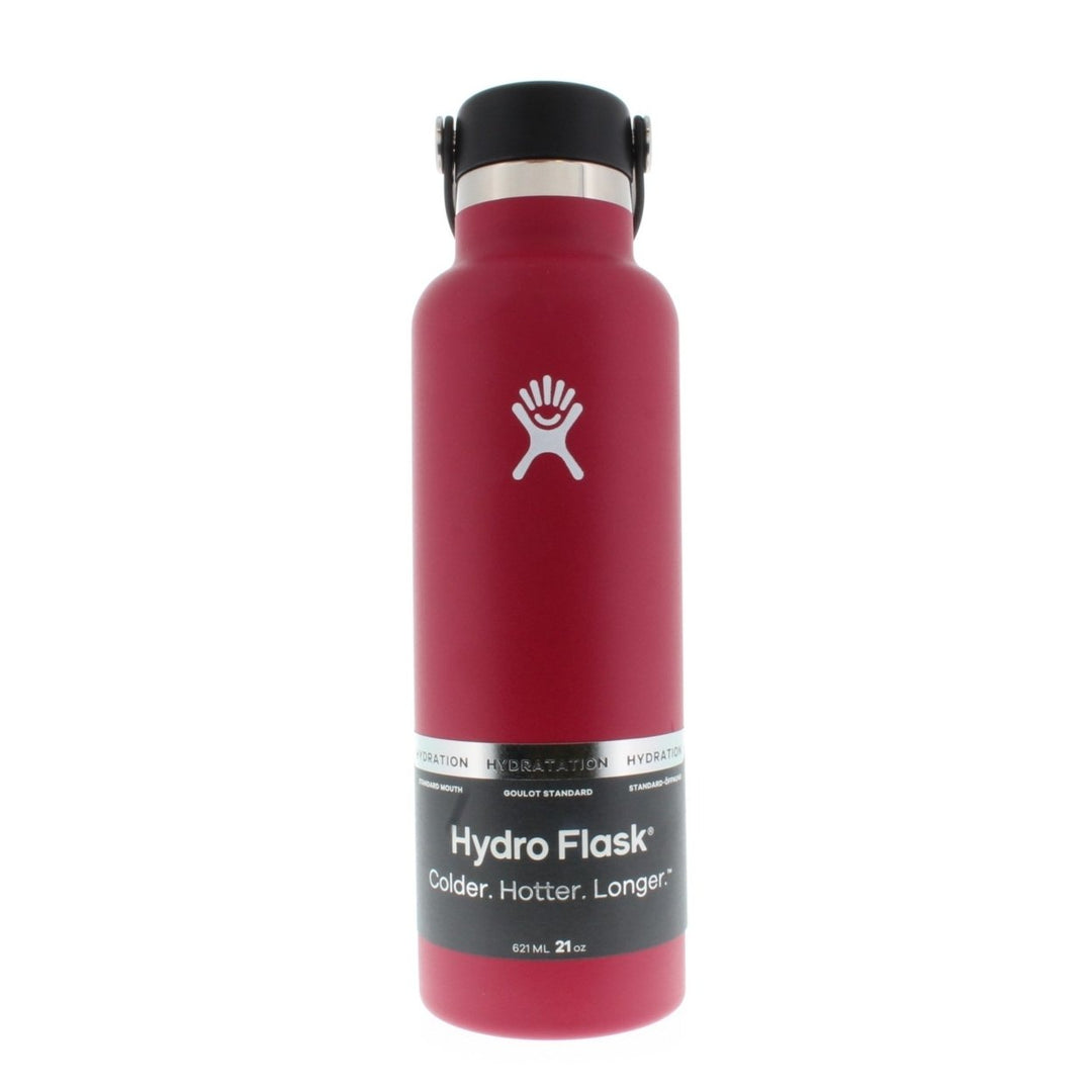 Hydro Flask 21oz Standard Mouth Water Bottle Stainless Steel Insulated Flex Cap Image 4