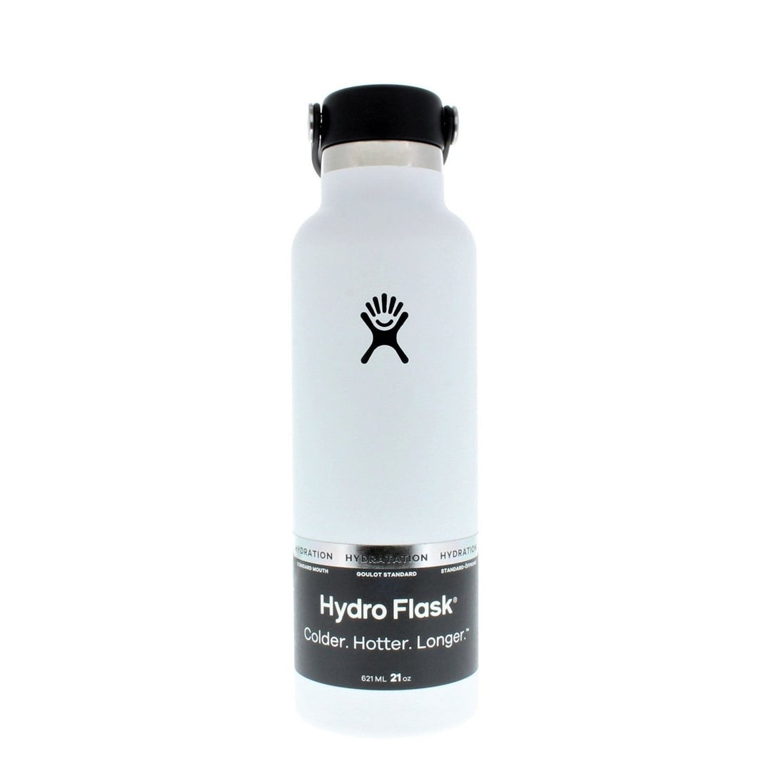 Hydro Flask 21oz Standard Mouth Water Bottle Stainless Steel Insulated Flex Cap Image 8