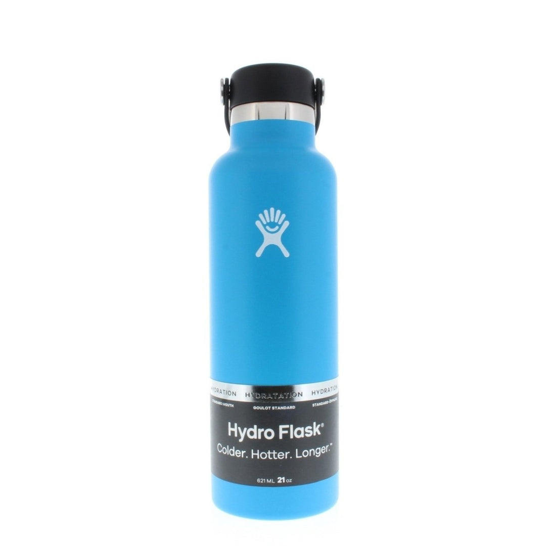 Hydro Flask 21oz Standard Mouth Water Bottle Stainless Steel Insulated Flex Cap Image 9