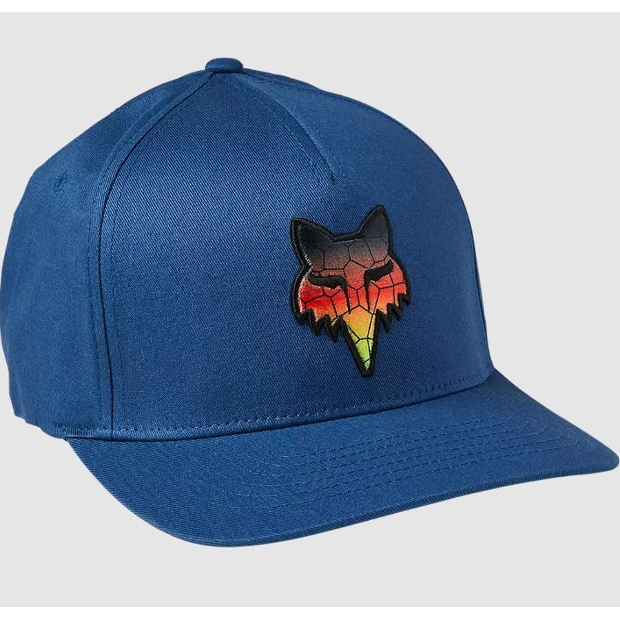 Fox Racing Skarz Flexfit Hat (Dark Indigo) Small-Medium drk indo Image 1