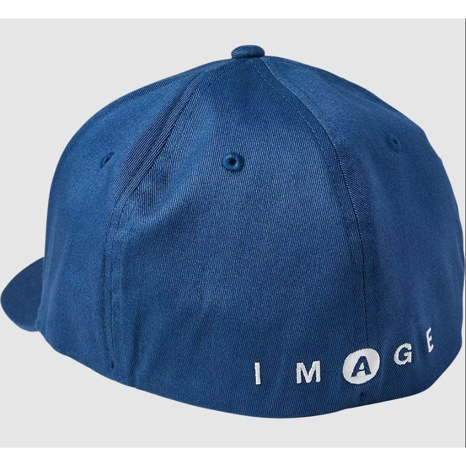 Fox Racing Skarz Flexfit Hat (Dark Indigo) Small-Medium drk indo Image 2