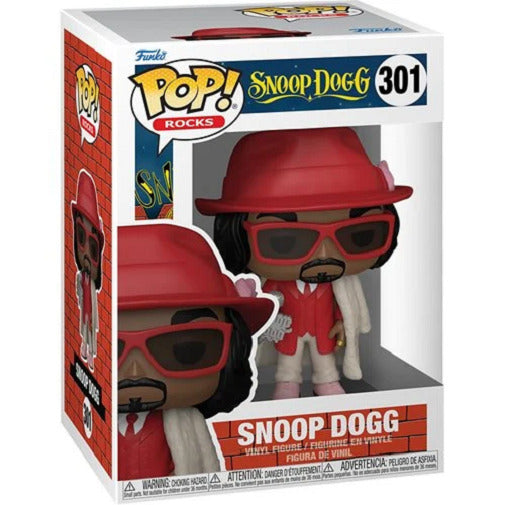 Snoop Dogg with faux Coat Pop! Vinyl Figure Image 1