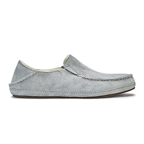 OluKai Womens Nohea Slipper Pale Grey/Pale Grey - 20269-PGPG 5 Pale Grey / Pale Grey Image 1