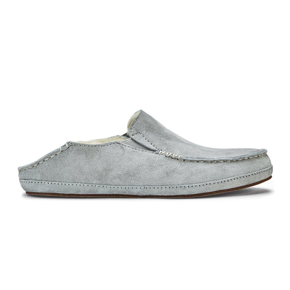 OluKai Womens Nohea Slipper Pale Grey/Pale Grey - 20269-PGPG 5 Pale Grey / Pale Grey Image 2