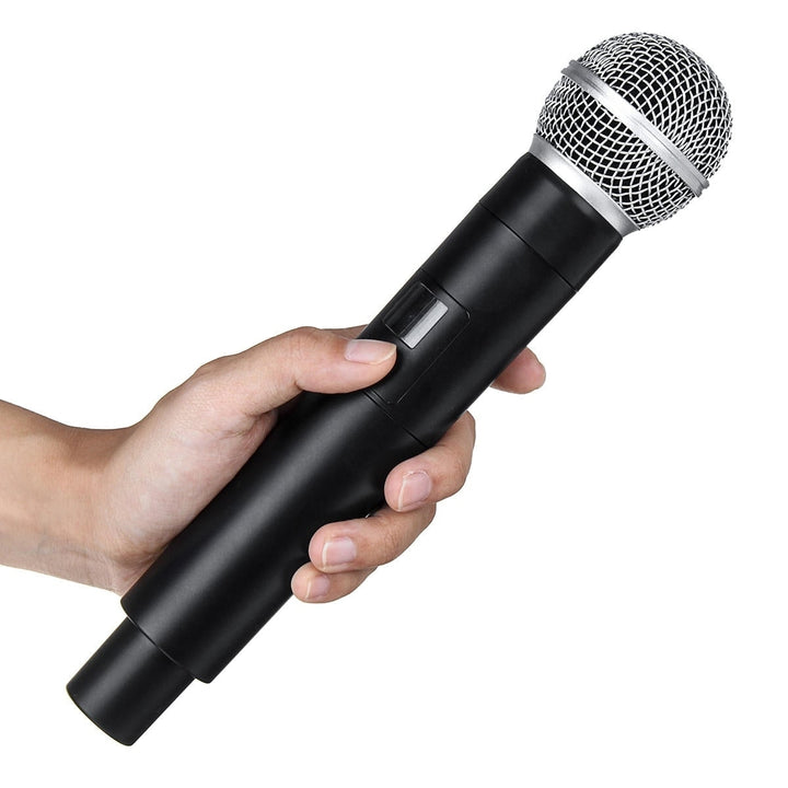 Dynamic Coil Wireless Handheld Microphone System for Kraoke Speech Party 220V Image 6