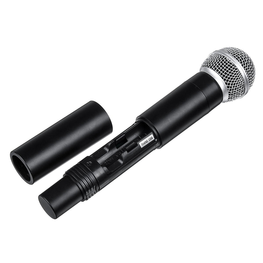 Dynamic Coil Wireless Handheld Microphone System for Kraoke Speech Party 220V Image 7