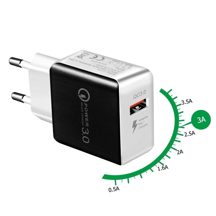 Universal EU Plug Power Adapter With USB Power Adaptor Socket 220V Image 3
