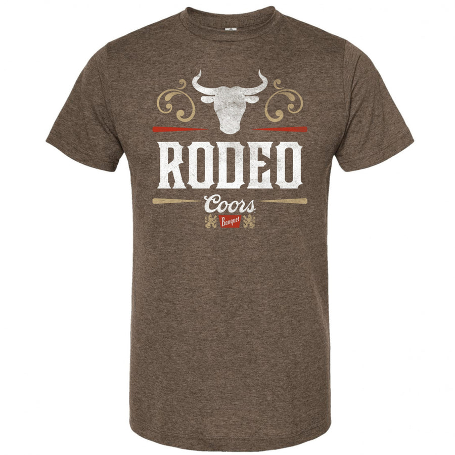 Coors Banquet Rodeo Ornate Brown Colorway T-Shirt Image 1