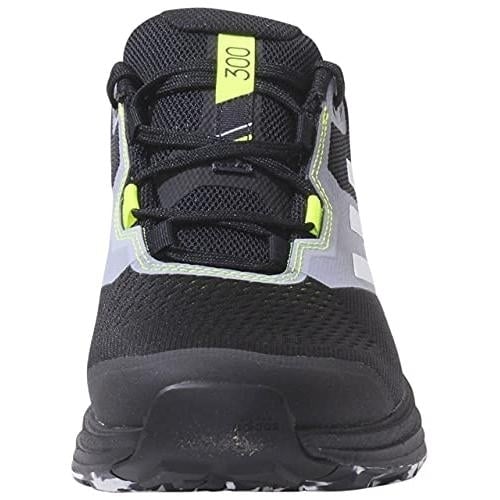 adidas Terrex Two Flow Trail Running Shoe CORE BLACK CRYSTAL WHITE SOLAR YELLOW Image 3