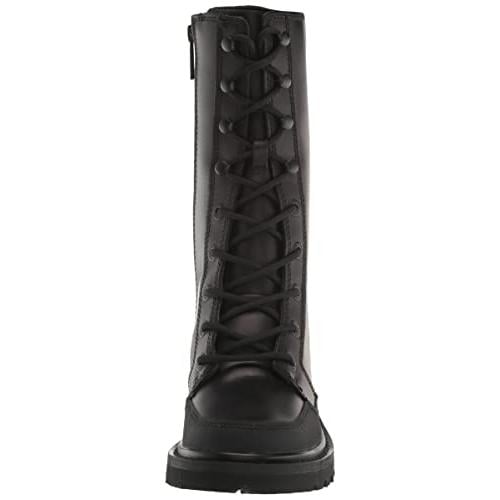 Harley-Davidson Womens Akers 9" Lace Motorcycle Boot  BLACK Image 3