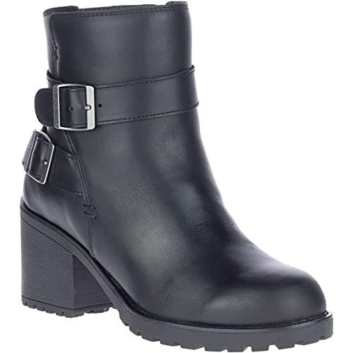 Harley-Davidson Womens Lalanne Double Strap Motorcycle Boot  BLACK Image 1