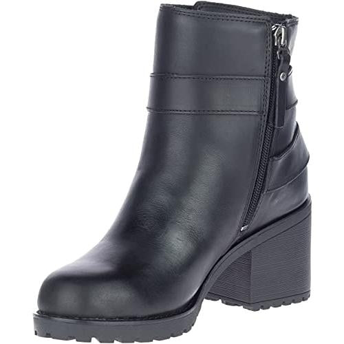 Harley-Davidson Womens Lalanne Double Strap Motorcycle Boot  BLACK Image 2