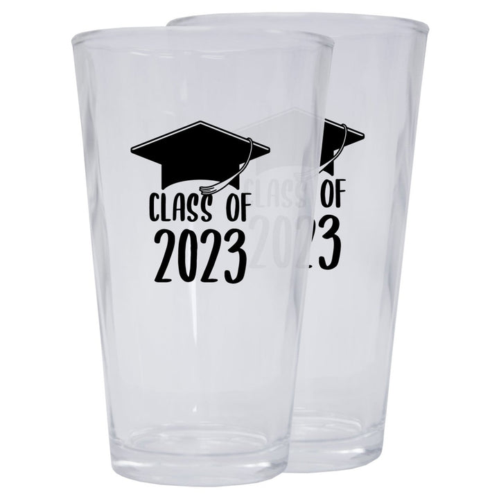 Class of 2023 Graduation 16 oz Pint Glass Image 2