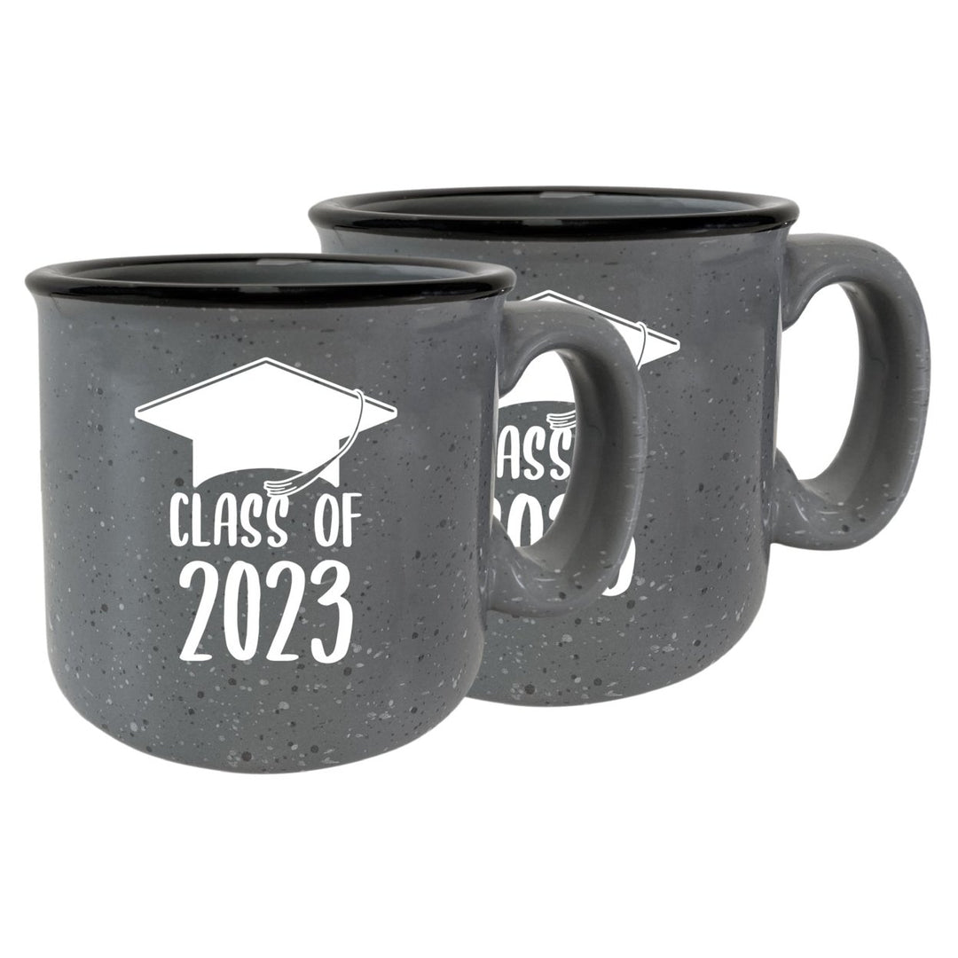 Class of 2023 Grad Speckled Ceramic Camper Coffee Mug 16oz Image 4