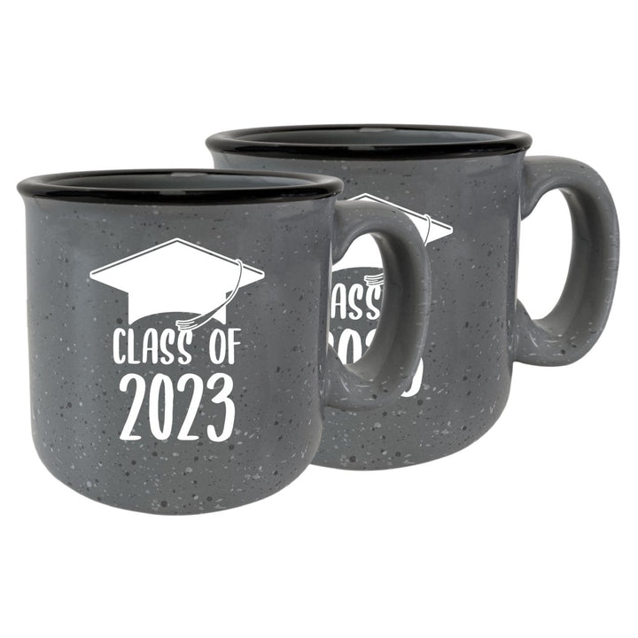 Class of 2023 Grad Speckled Ceramic Camper Coffee Mug 16oz Image 4