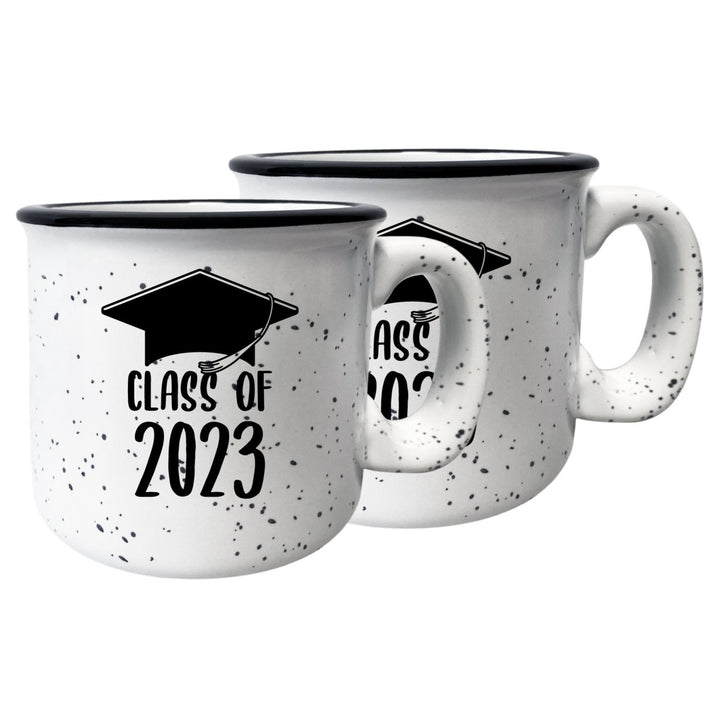 Class of 2023 Grad Speckled Ceramic Camper Coffee Mug 16oz Image 7