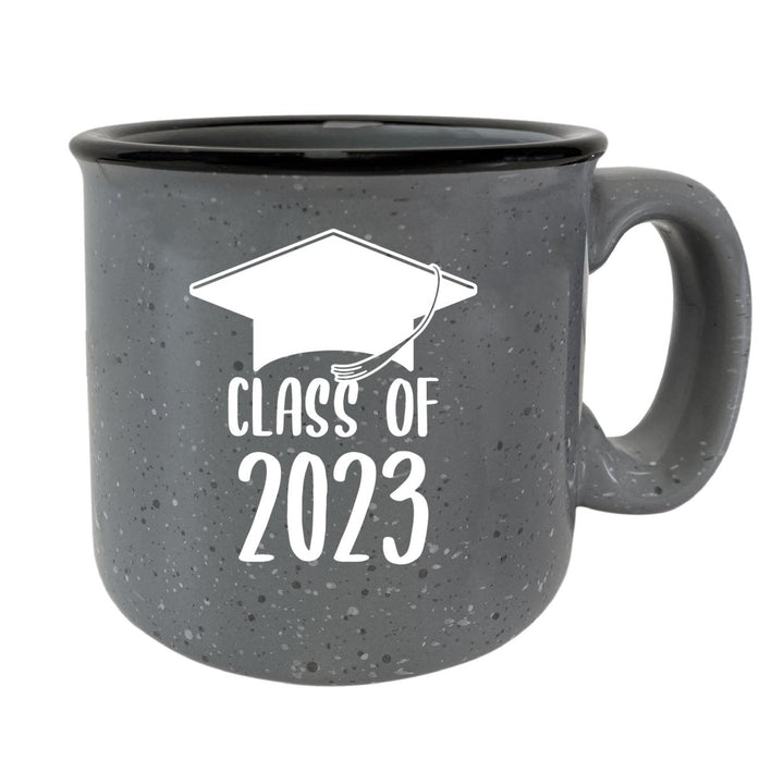 Class of 2023 Grad Speckled Ceramic Camper Coffee Mug 16oz Image 1