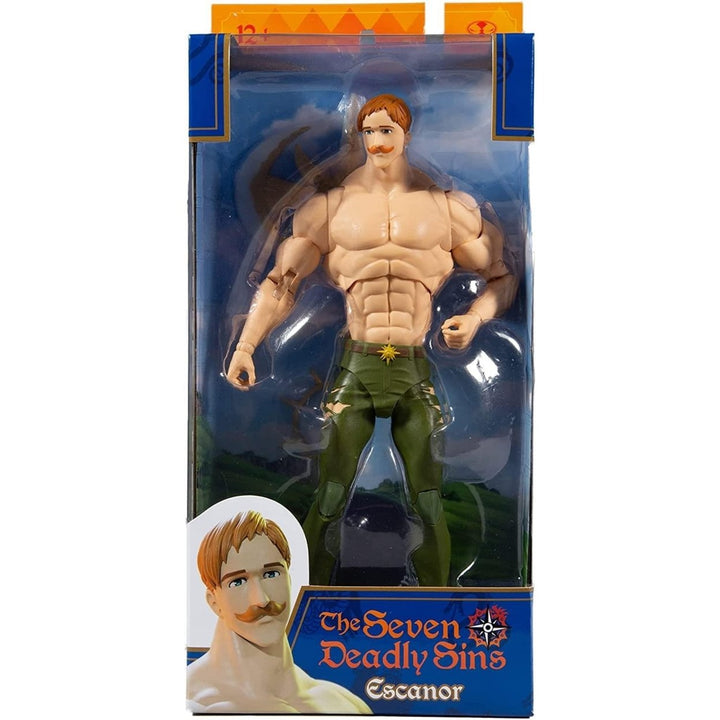 Escanor The Seven Deadly Sins Axe Anime Moving Parts Action Figure McFarlane Toys Image 2