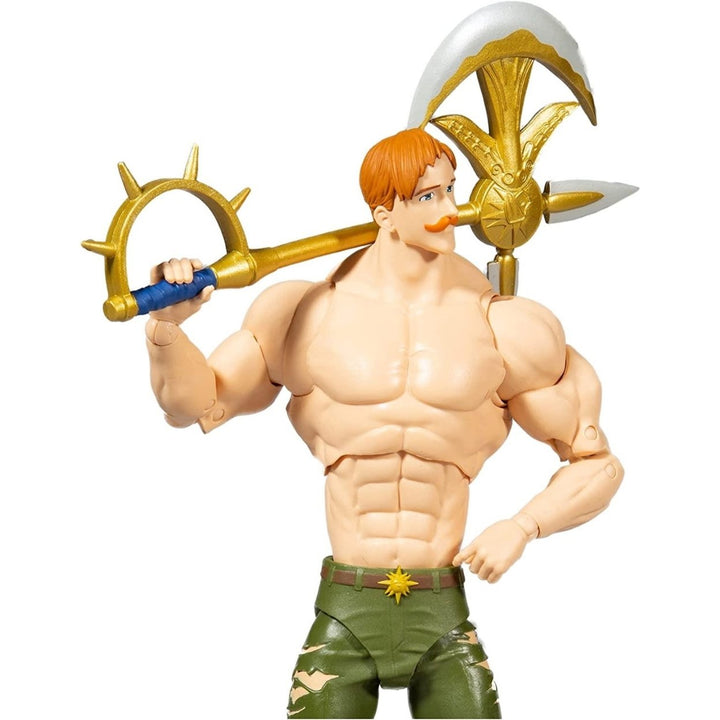 Escanor The Seven Deadly Sins Axe Anime Moving Parts Action Figure McFarlane Toys Image 4