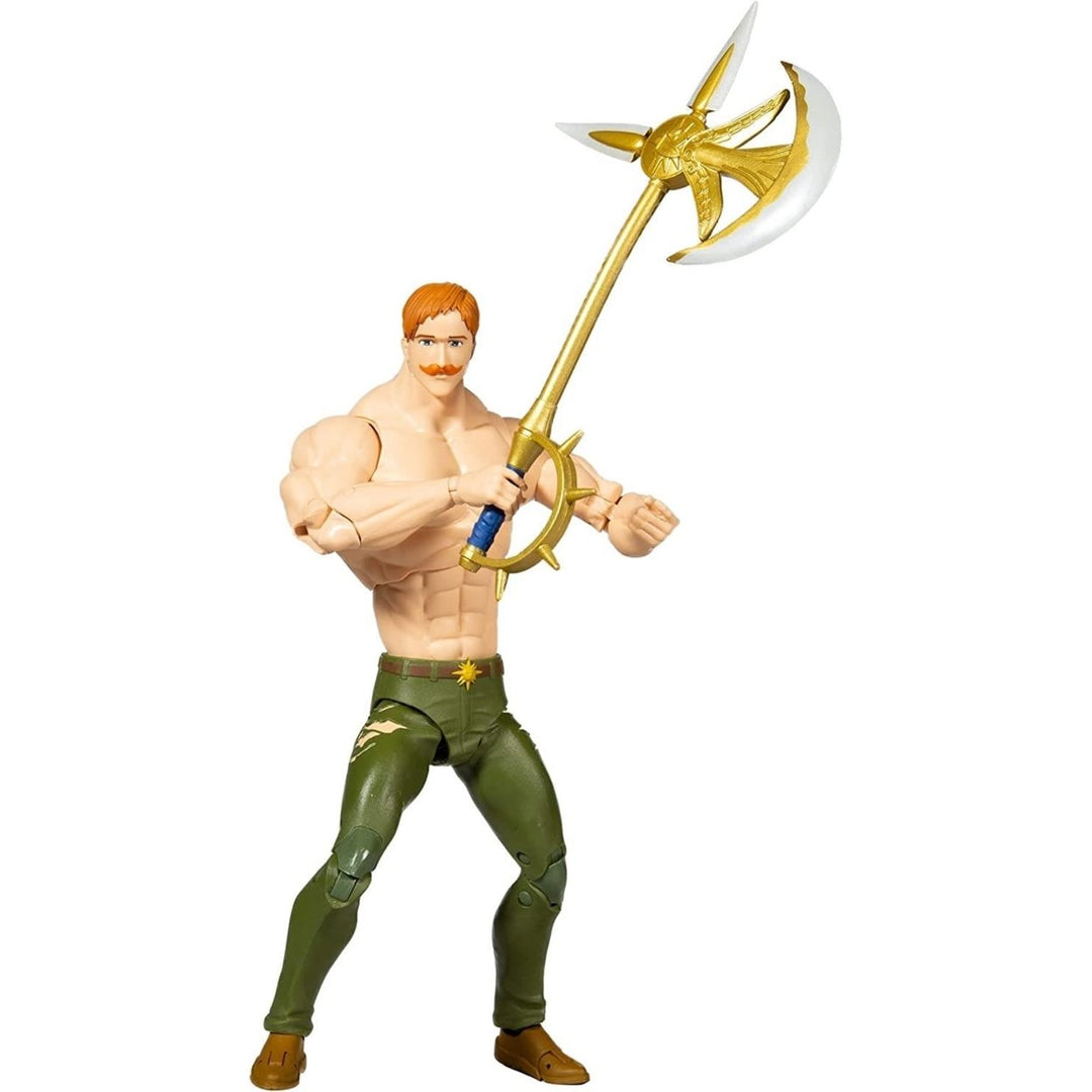 Escanor The Seven Deadly Sins Axe Anime Moving Parts Action Figure McFarlane Toys Image 4