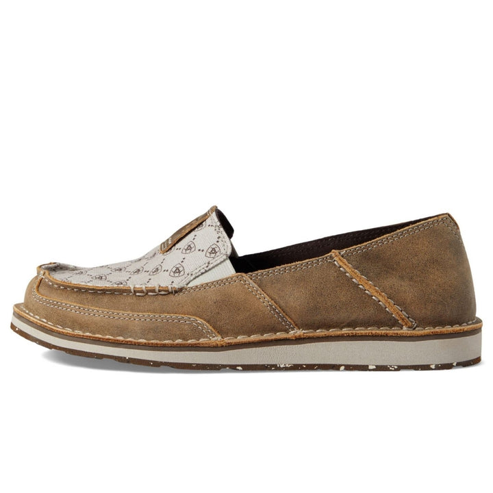 Ariat Womens Cruiser Slip-On Brown Bomber/Ariat Logo - 10040380 ONE SIZE BROWN BOMBER Image 4