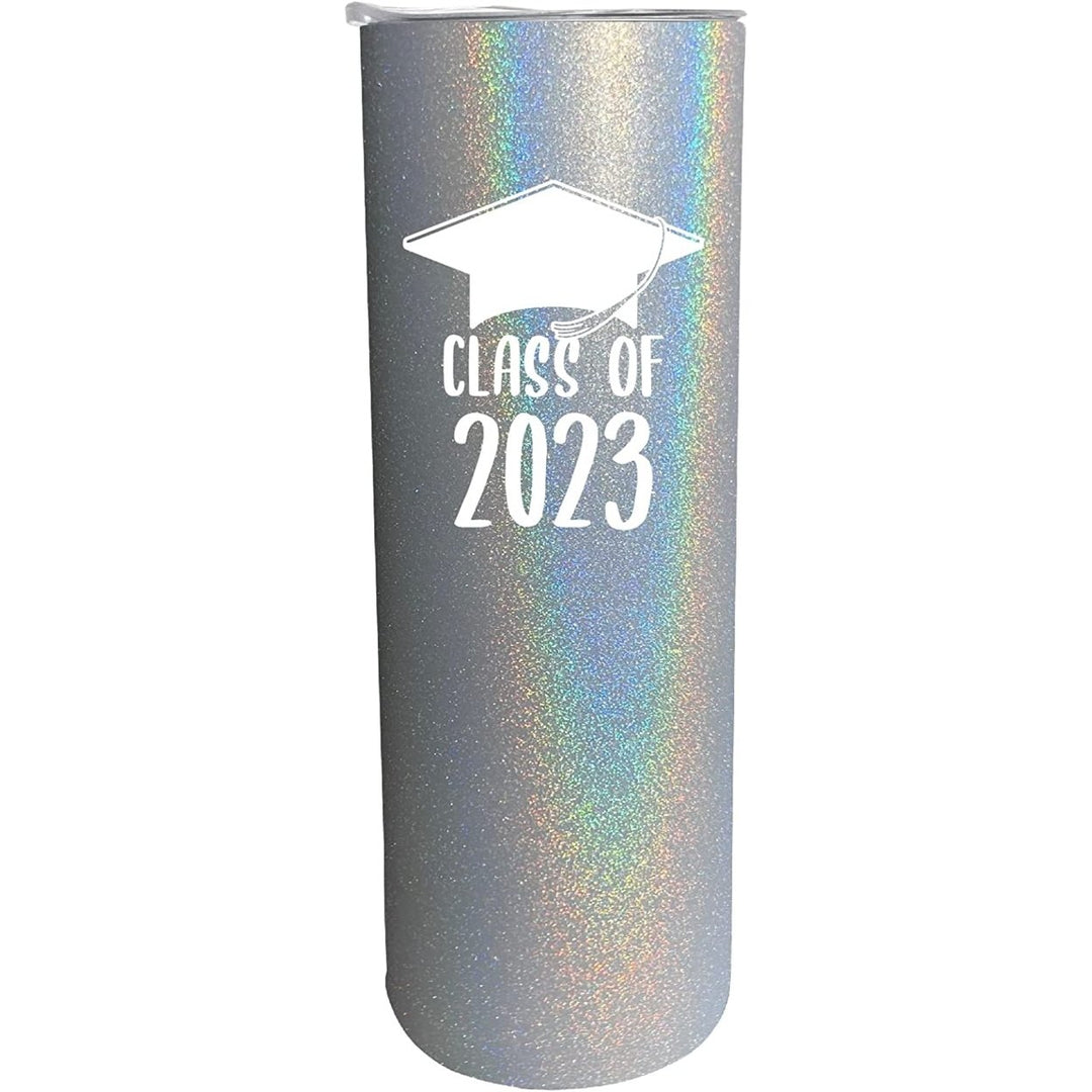 R and R Imports Class of 2023 Grad Graduation 20 oz Insulated Stainless Steel Skinny Tumbler Image 4