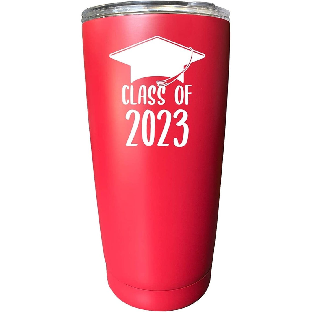 R and R Imports Class of 2023 Graduation Senior Grad 16 oz Stainless Steel Insulated Tumbler Image 6