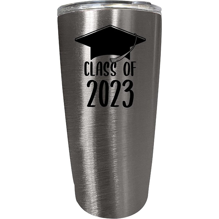 R and R Imports Class of 2023 Graduation Senior Grad 16 oz Stainless Steel Insulated Tumbler Image 8