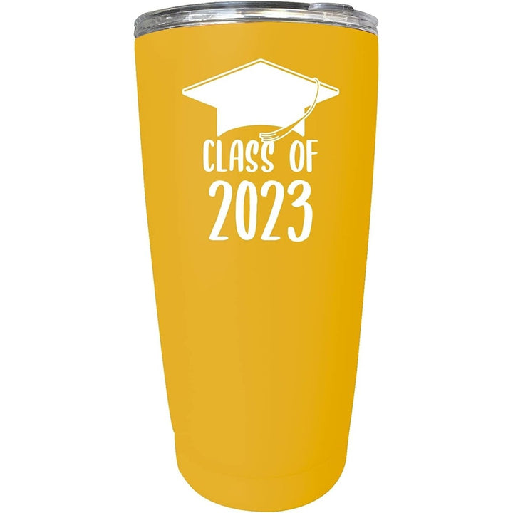 R and R Imports Class of 2023 Graduation Senior Grad 16 oz Stainless Steel Insulated Tumbler Image 10