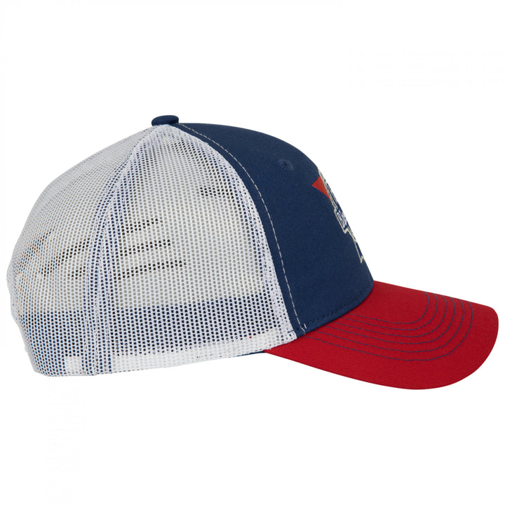 Pabst Blue Ribbon Embroidered Logo Hat Image 4