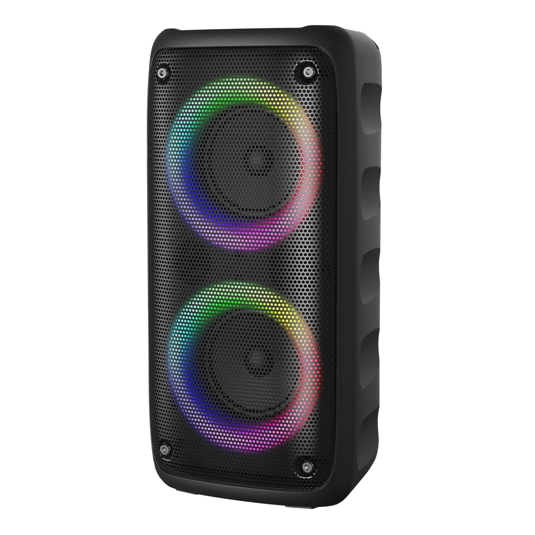 2 x 4" Bluetooth TWS Speaker with LED Lights and Multi-Connectivity (IQ-1944BT) Image 2