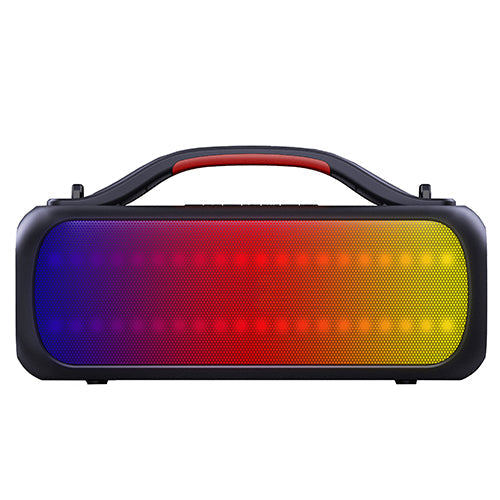 Portable Waterproof Bluetooth Speaker IQ-3535RGB with RGB Lights and Mic Image 1