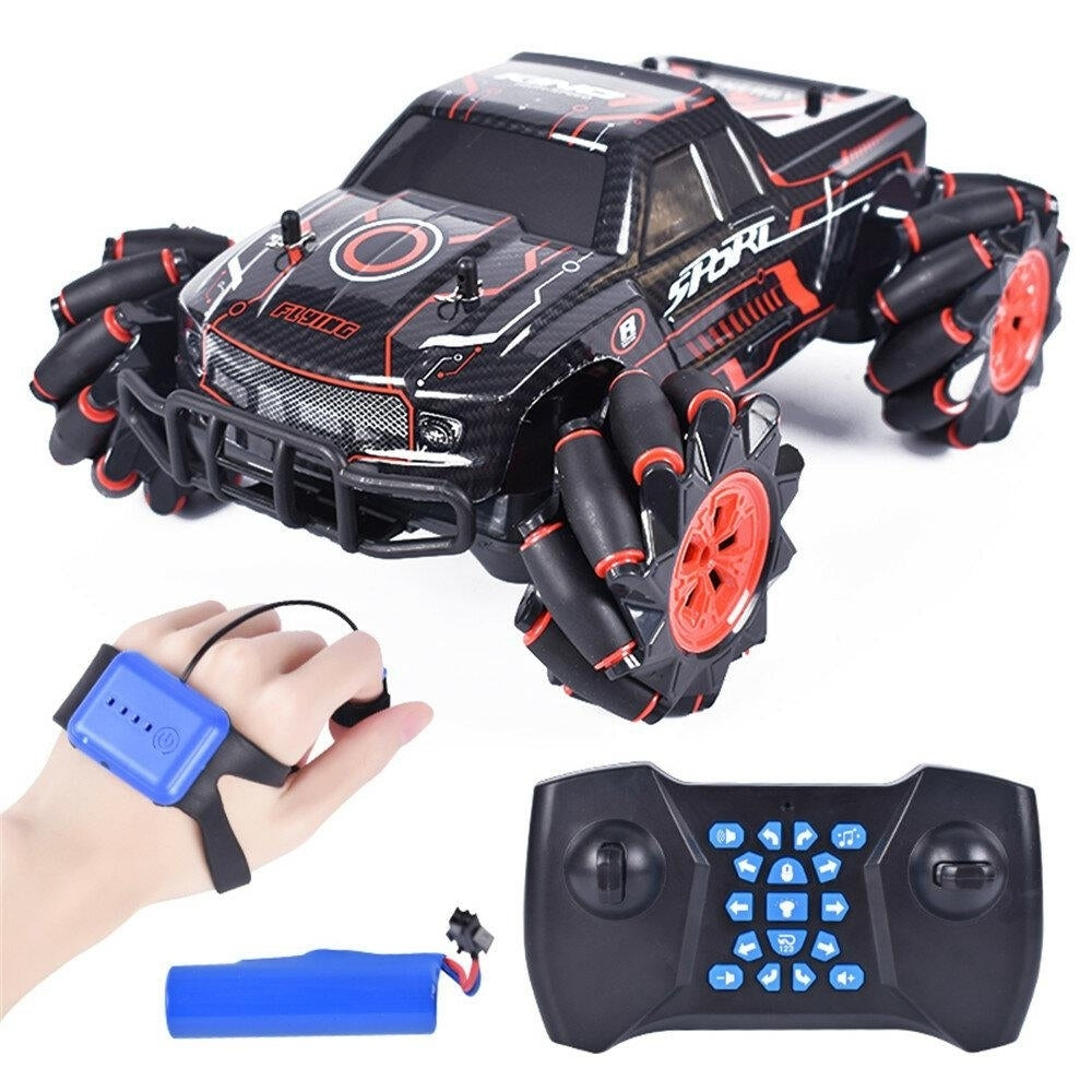 Four-Wheel Drive Gesture Sensing Dual RC Light Music Dancing 360 Rotating Off-Road Climbing RC Car DTTT Image 8