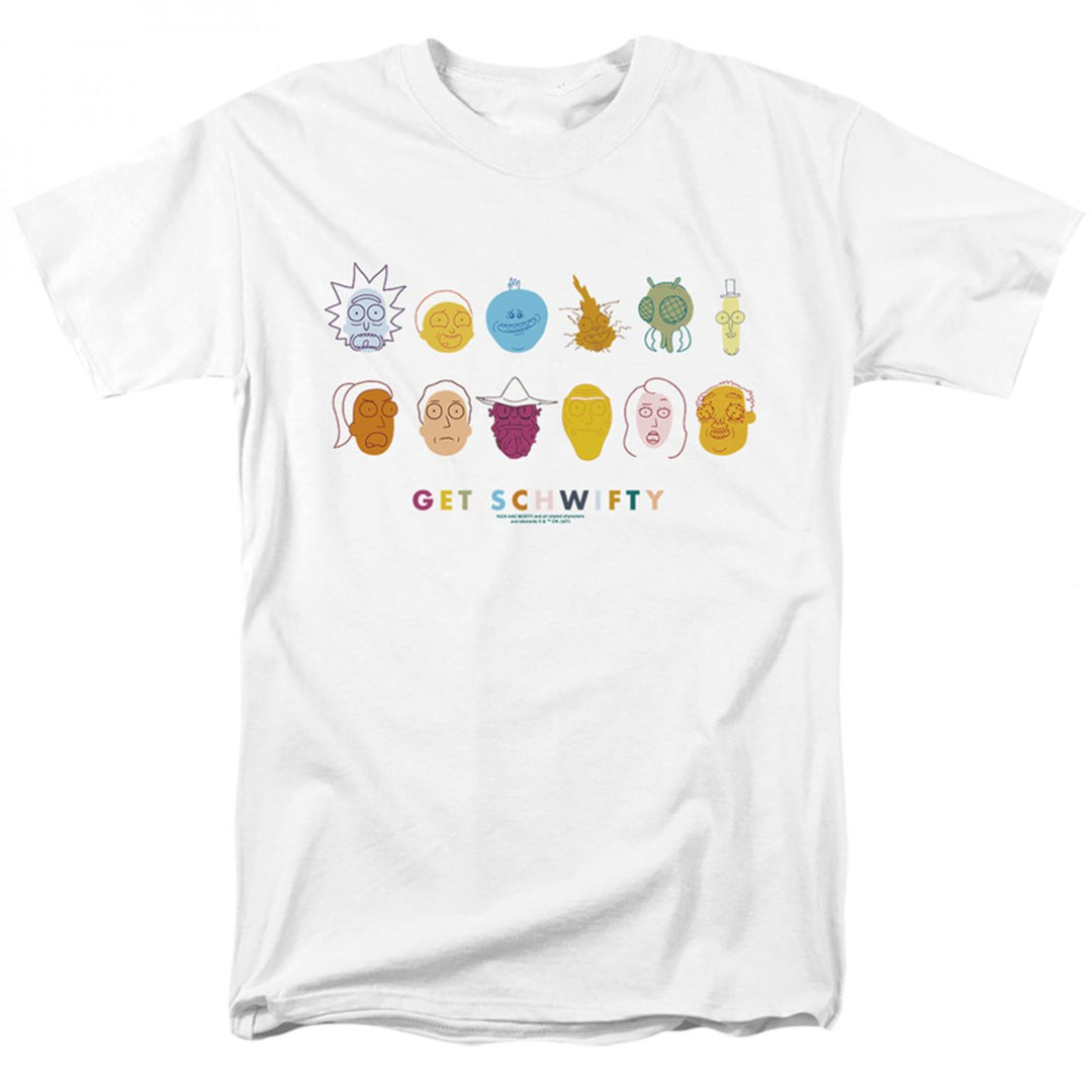 Rick And Morty Get Schwifty T-Shirt Image 1