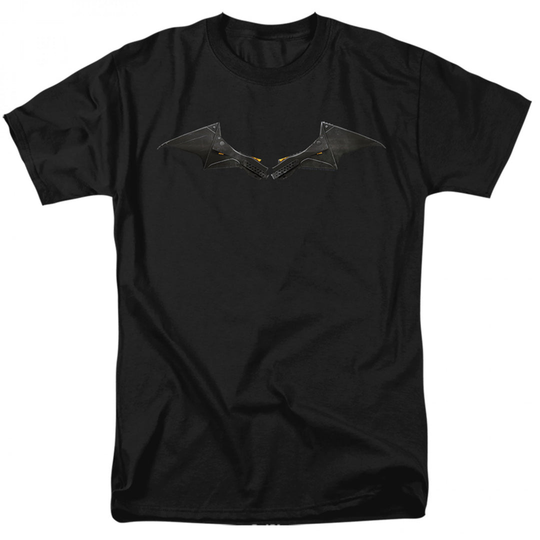 Batman Robert Pattinson Chest Armor Logo T-Shirt Image 1