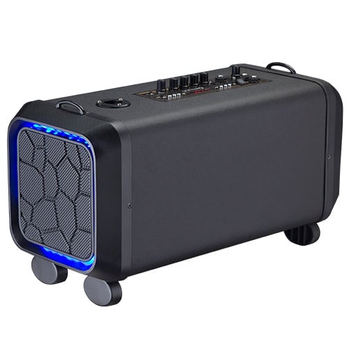 Portable PA System Karaoke Speaker with TWS FM Radio and LED Disco Ball (IQ-906K) Image 3