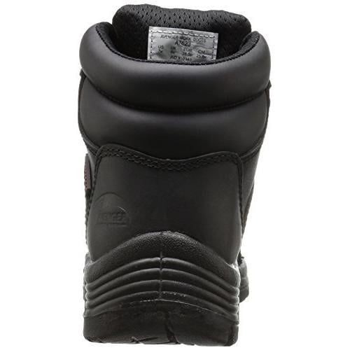 Avenger Mens 6-inch Soft Toe EH Waterproof Work Boots Black - A7623 BLACK Image 3