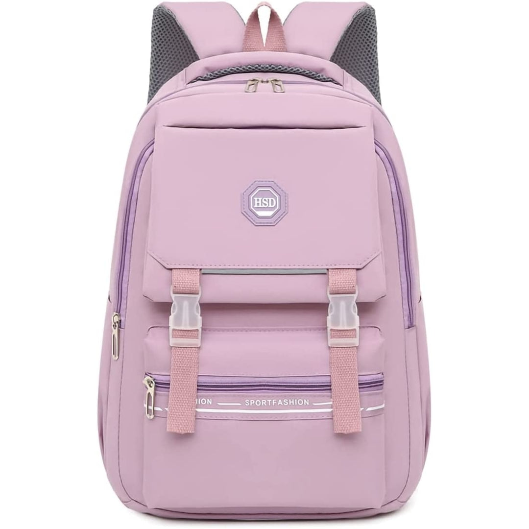 Backpack for Girls Cute School Bag for Teen Girls School Bookbag Outdoor Travel Daypack (Purple) Image 11