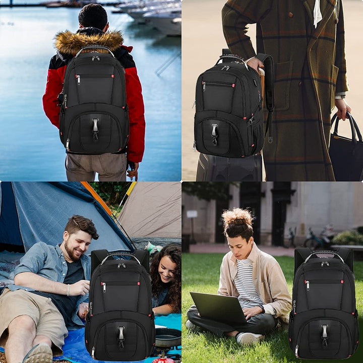 Travel Backpack For Men 17 Inch Laptop Backpack Extra Large Image 7